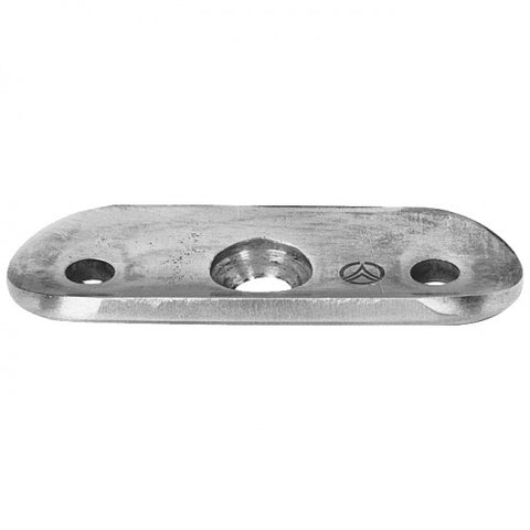 Straight Handrail Attachment Plate for 42.4mm Handrail
