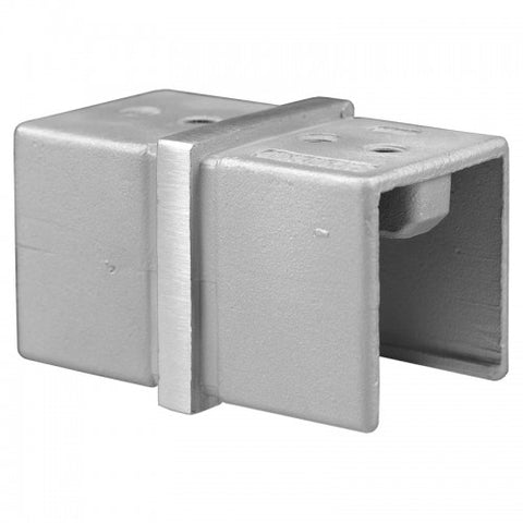 Square Cap Rail Straight Connector for 40 x 40mm Handrail