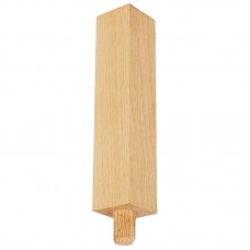 1 1/2"SQ. Wood End 7" With Dowel (HARD MAPLE)