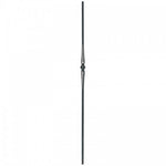 12mm RD. Stainless Steel Picket with Single Stainless Steel Collar 44"