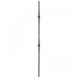 12mm RD. Stainless Steel Picket with Double Stainless Steel Collar 44"