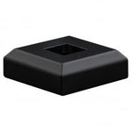 1/2"SQ. Aluminum Shoe 39mm W x 1/2"H - Satin Black