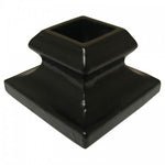 1/2"SQ. Shoe 7/8"H with Shoulder - Satin Black