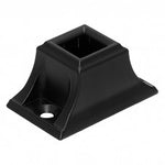 1/2"SQ. EZF Shoe 2"L x 1 1/4"W x 1"H - Satin Black