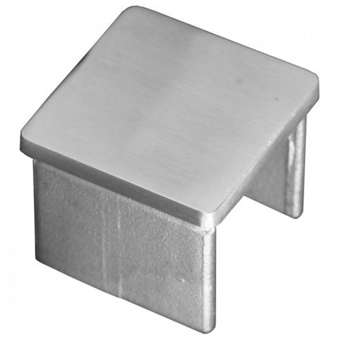 Square Cap Rail End Cap for 40 x 40mm Handrail