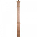 5"SQ. Wood Post - Plain (OAK) 55"