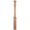 5"SQ. Wood Post - No Inset (HARD MAPLE) 55"