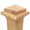 5"SQ. Wood Post - No Inset (HARD MAPLE) 55"