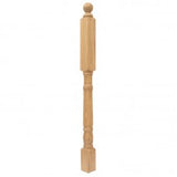 2 3/4"SQ. Wood Post (OAK) 48"