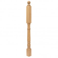 2 3/4"SQ. Wood Post (OAK) 48"