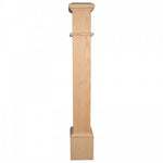 6"SQ. Wood Post (OAK) 49 7/8"