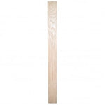 3 1/2"SQ. Fluted Wood Post -  (OAK) 52"