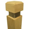 3 1/2"SQ. Wood Post (OAK) 54"