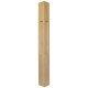 3 1/2"SQ. Wood Post (OAK) 44"