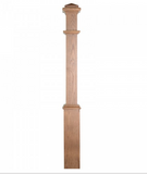 5"SQ. Wood Post (HARD MAPLE) 55"