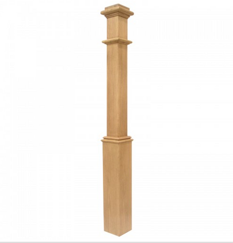 5"SQ. Wood Post (HARD MAPLE) 55"